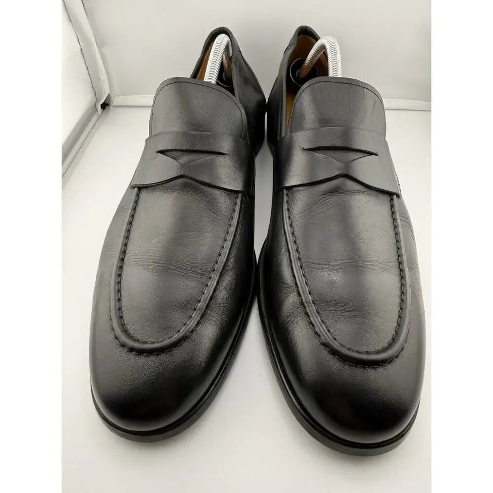 NWOB $495 Bruno Magli Flex Penny Loafers Size US 13 EU 46